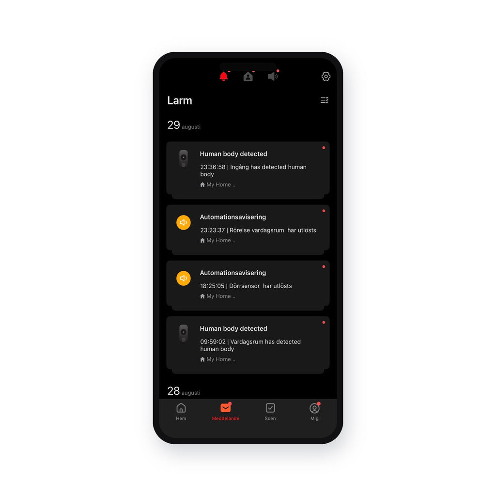 Samlarm - Larm paket + Apple Smart Watch SE3 40mm